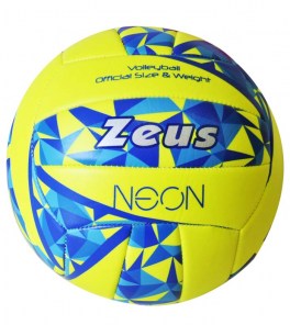 М'яч для пляжного волейболу Zeus BEACH VOLLEY NEON Yellow/Fluo royal